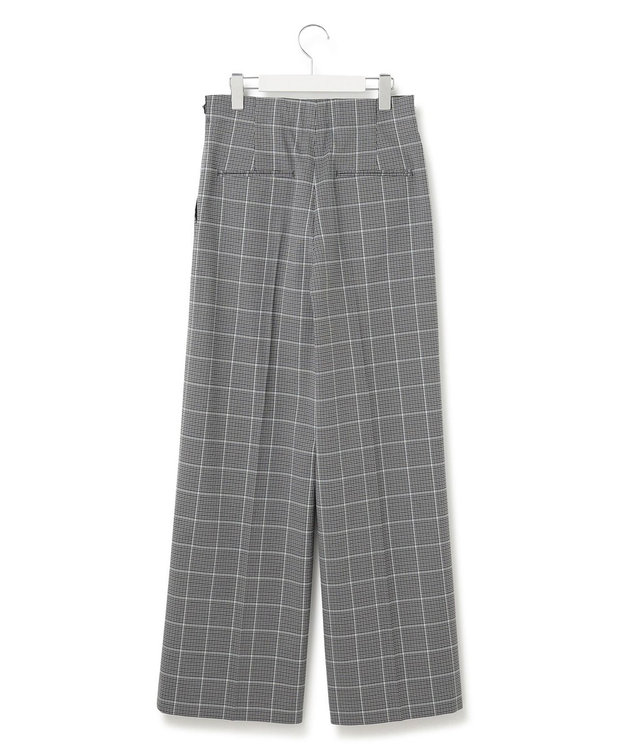 23区 【洗える】ガンクラブプレイドチェック パンツ グレーチェック