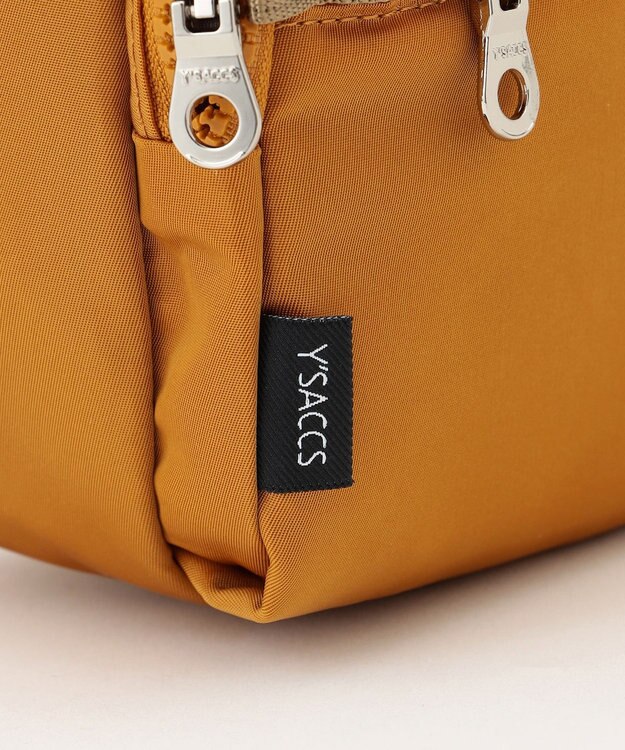 Y'SACCS テープデザイン　トラベルボックスショルダー マスタード