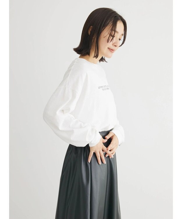 Green Parks ワンポイントロゴ長袖ＴＥＥ B