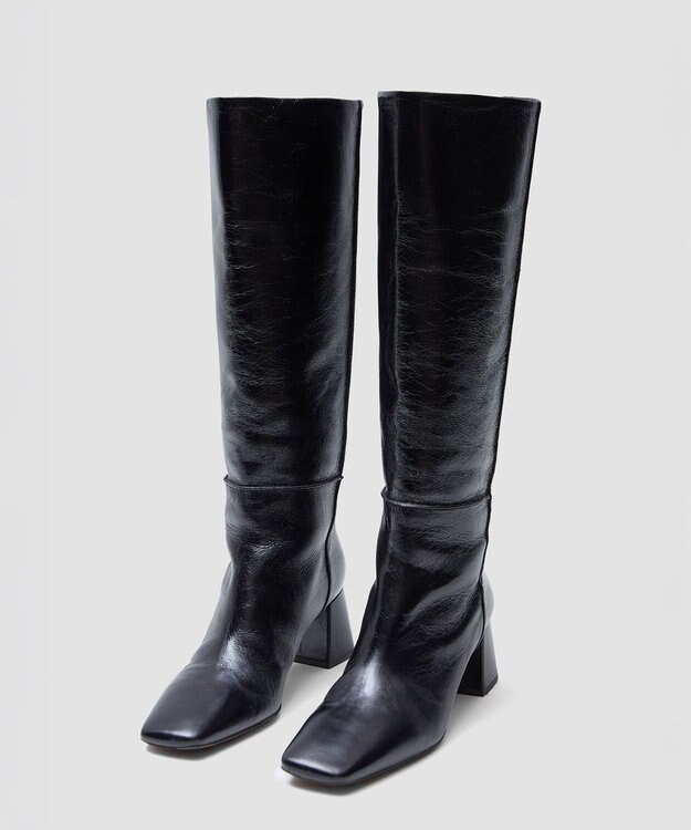 JOSEPH ロングブーツ Black
