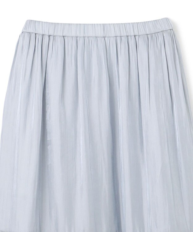 UNFILO シャイニースカート アイスブルー