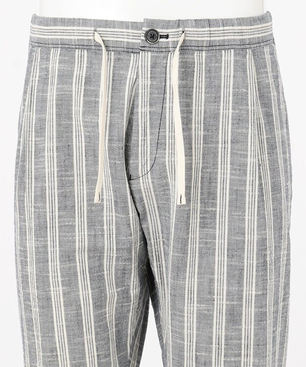 JOSEPH ABBOUD MOUNTAIN 【SPACE】OGワイドストライプ パンツ ネイビー系2