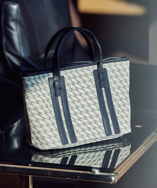 ZERO HALLIBURTON モノグラム カートトートバッグ 82534 ゴルフバッグ アイボリー