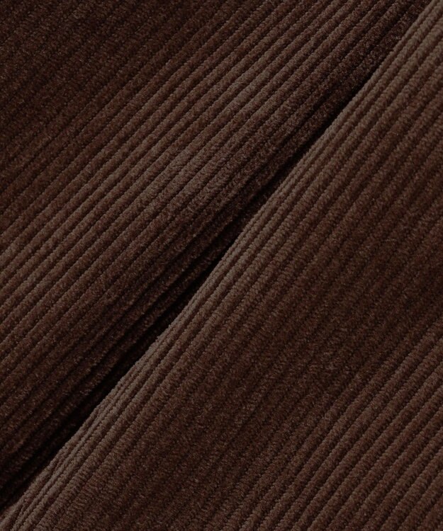 PW CIRCULUS 【WOMEN】コーデュロイ テーパードパンツ ダークブラウン系