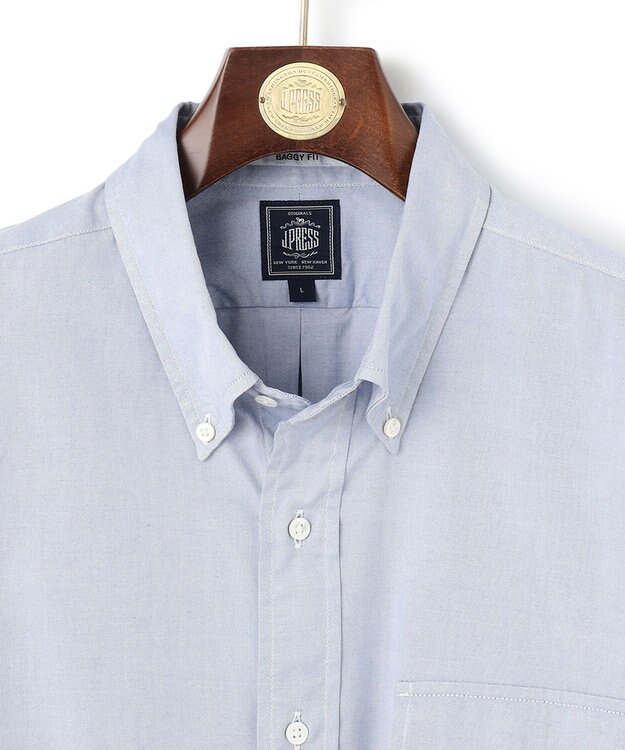 J.PRESS MEN 【J.PRESS ORIGINALS】OXFORD B.D. SHIRT / BAGGY FIT ダルブルー系