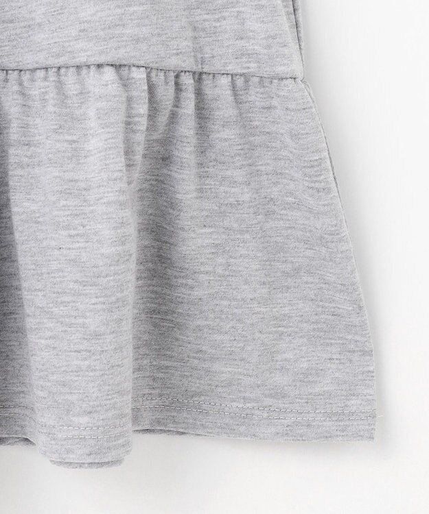 組曲 KIDS 【UVカット】【150-160㎝】セーラーレース ワンピース グレー