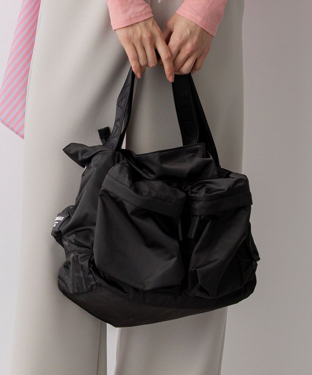 23区 NOMADIS バスクポケット ショルダーバッグ ブラック系