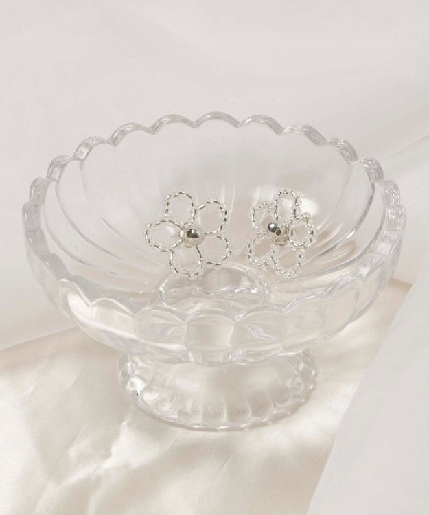 WEGO Lフラワービーズピアス 柄1