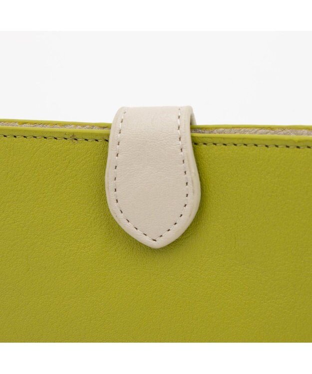 UNBILLION アトランタ ATLANTA / 牛革薄マチロングウォレット グリーン