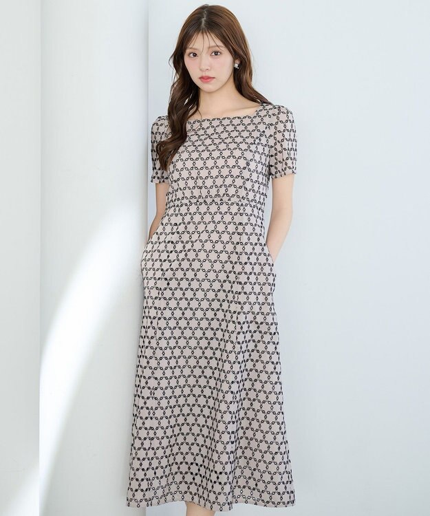 TOCCA 【鈴木ゆうかさん着用】GLASS MOTIF DRESS ドレス ブラック系7