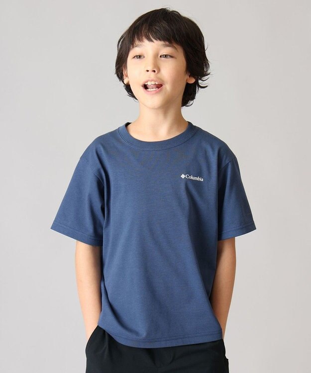 Columbia Columbia/ キッズアイテム/ ユーススタックブルックグラフィックショートスリーブTシャツ /コロンビア Dark Mountain