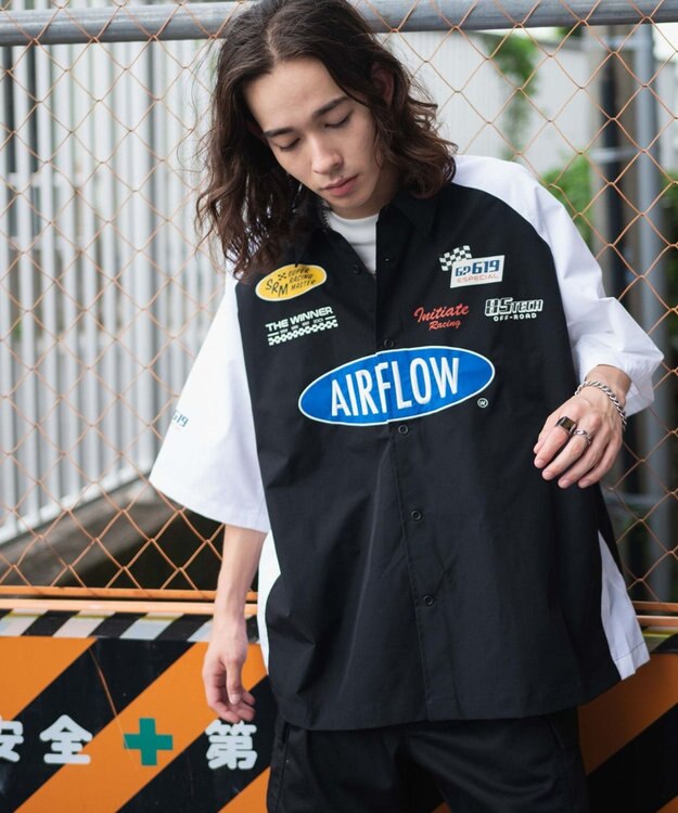 WEGO 【ユニセックス着用ITEM】レーシングシャツ（S） ブラック