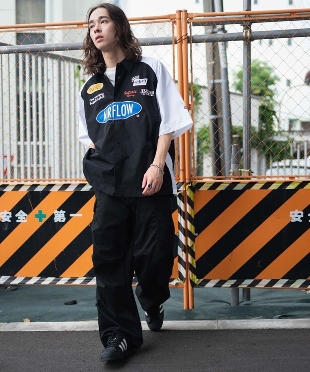 WEGO 【ユニセックス着用ITEM】レーシングシャツ（S） ブラック