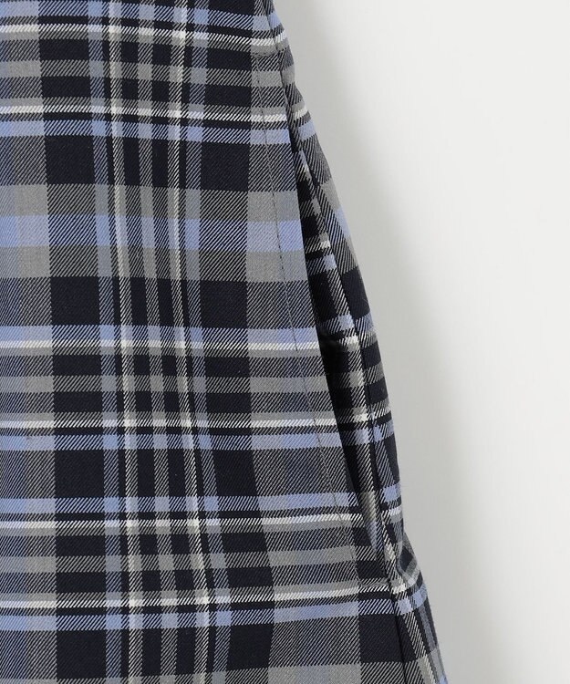 組曲 KIDS 【150-170㎝】KUMIKYOKU CHECK ジャンパースカート ブルー系3