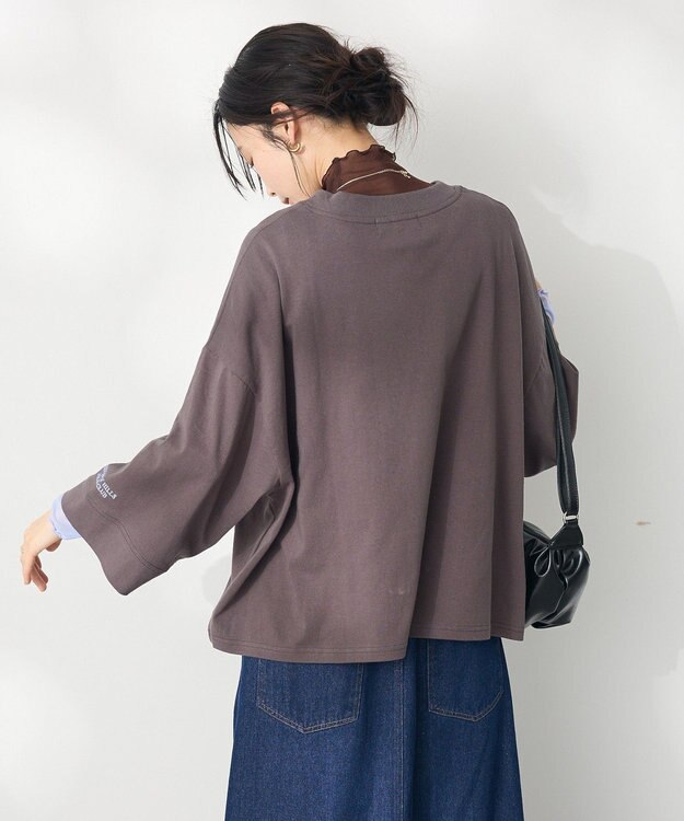 CRAFT STANDARD BOUTIQUE 【別注】BHPC/刺繍ワイドスリーブTEE Black