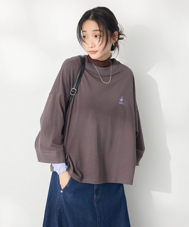 CRAFT STANDARD BOUTIQUE 【別注】BHPC/刺繍ワイドスリーブTEE Black