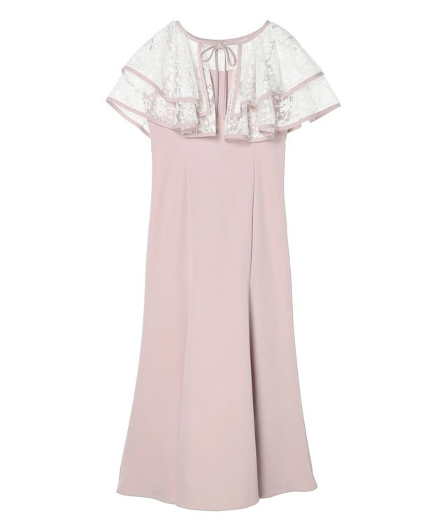 earth music&ecology ＳＥＴ２点レースボレロ＋キャミワンピース Pink