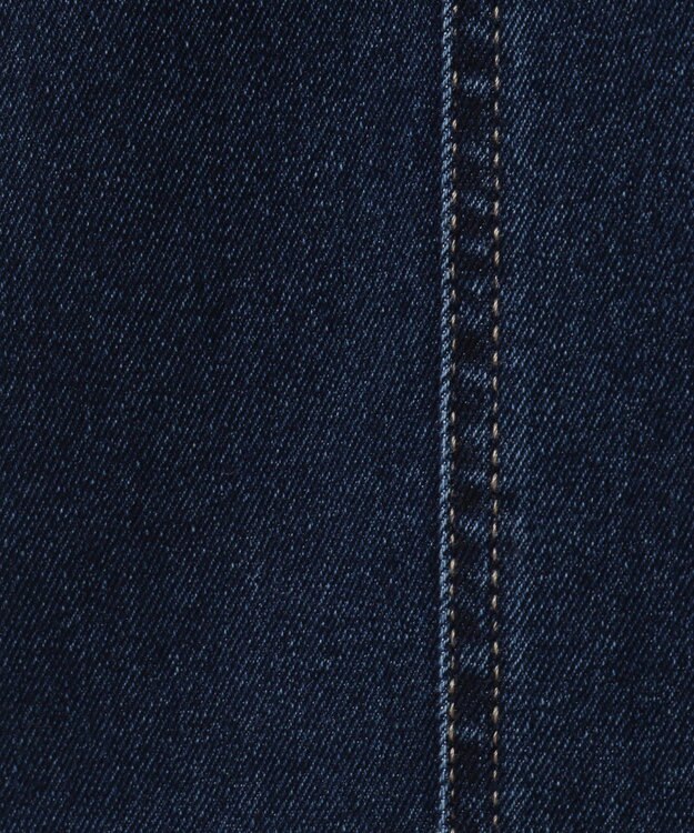 Green Parks ＧＵＭストレッチパネル切り替えデニムパンツ Black