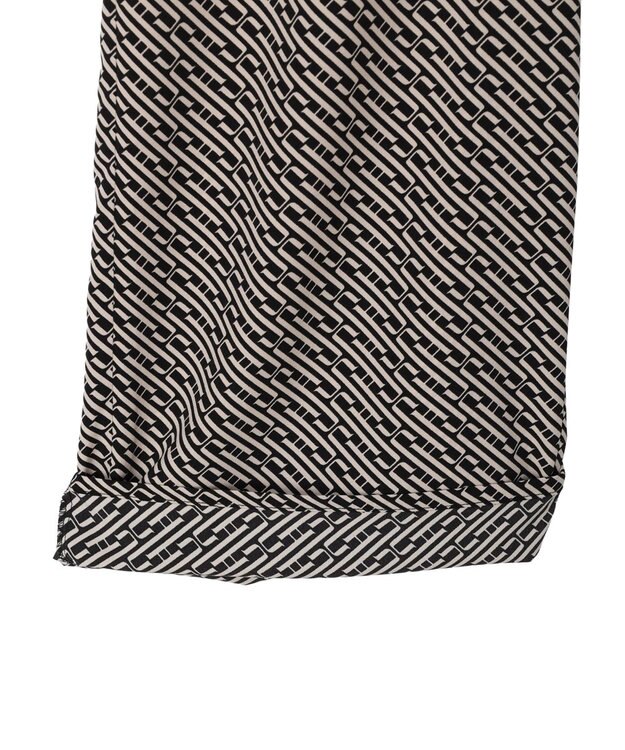 Green Parks ・ｆｕｒｒｙ　ｒａｔｅ　キカガクガラギャザーパンツ Ivory