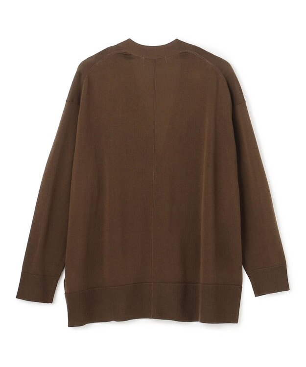 UNFILO L 【WEB限定カラー】イージーカーディガン [WEB限定]ブラウン
