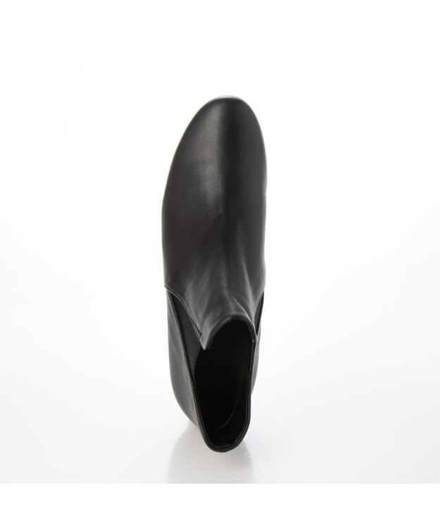 MODE ET JACOMO <D'ICI>サイドゴアヒールブーツ ブラック