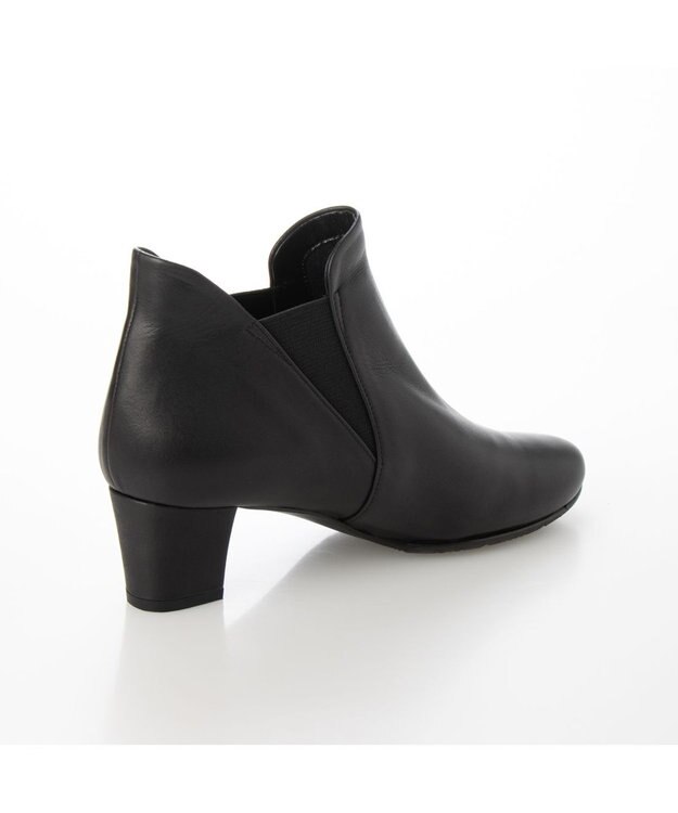 MODE ET JACOMO <D'ICI>サイドゴアヒールブーツ ブラック