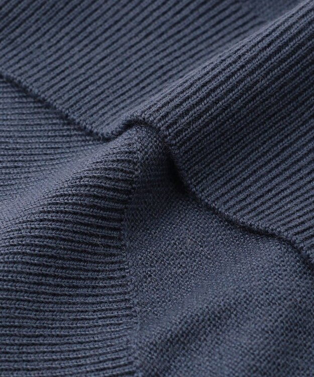 J.PRESS LADIES 【洗える】アーガイル ツイン ニット ブルーグレー系