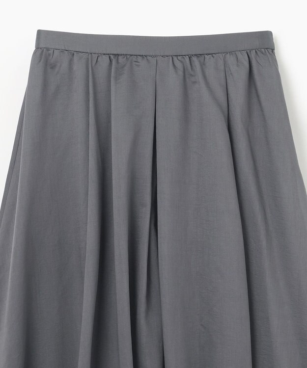 GRACE CONTINENTAL ティアードボリュームスカート グレー