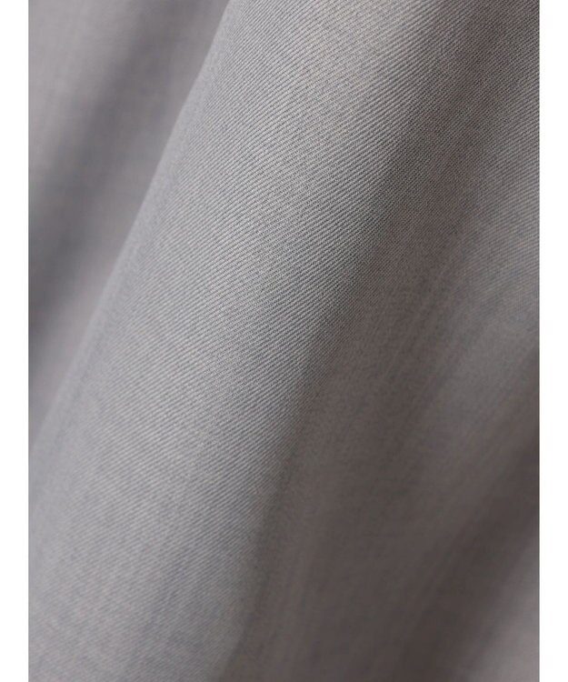 Green Parks ・ＥＬＥＮＣＡＲＥ　ＤＵＥリネンライクドロストワンピース Gray