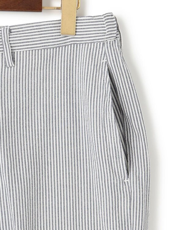 J.PRESS MEN 【WEB・一部店舗限定】シアサッカーセットアップ パンツ ネイビー系1