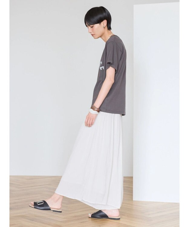 AMERICAN HOLIC ＴＵＲＱＵＯＩＳＥロゴカットプルオーバー Charcoal Gray