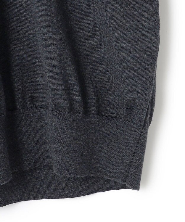 JOSEPH HOMME 【HIGH GRADE LINE】ヤマガタメリノ  モックネックニット ネイビー系