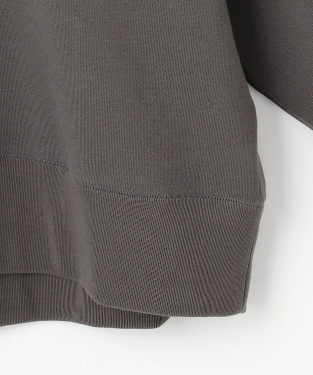 自由区 L クリアループバックレタリング スウェット スレート