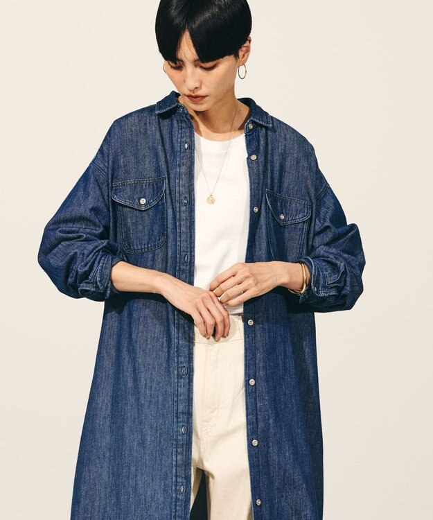 AMERICAN HOLIC デニムワンピース Indigo