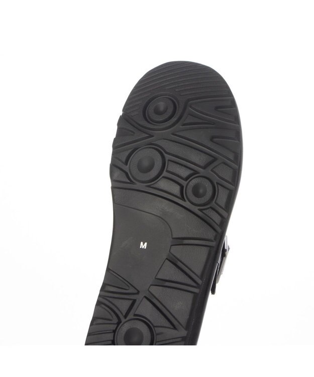 ing <ing>【サスティナブル】シングルモンクスリッポン ブラック