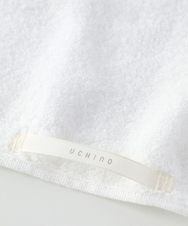 UCHINO 【美容タオル】美肌スキンケアタオル　バスタオル ホワイト