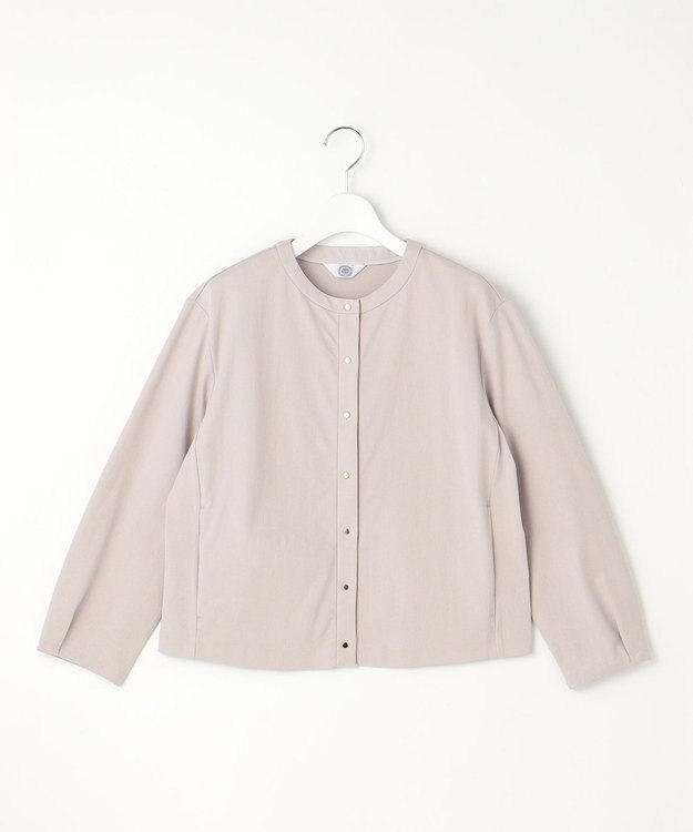 J.PRESS LADIES 【洗える・セットアップ対応】Tricot ジャケット カーディガン グレージュ系