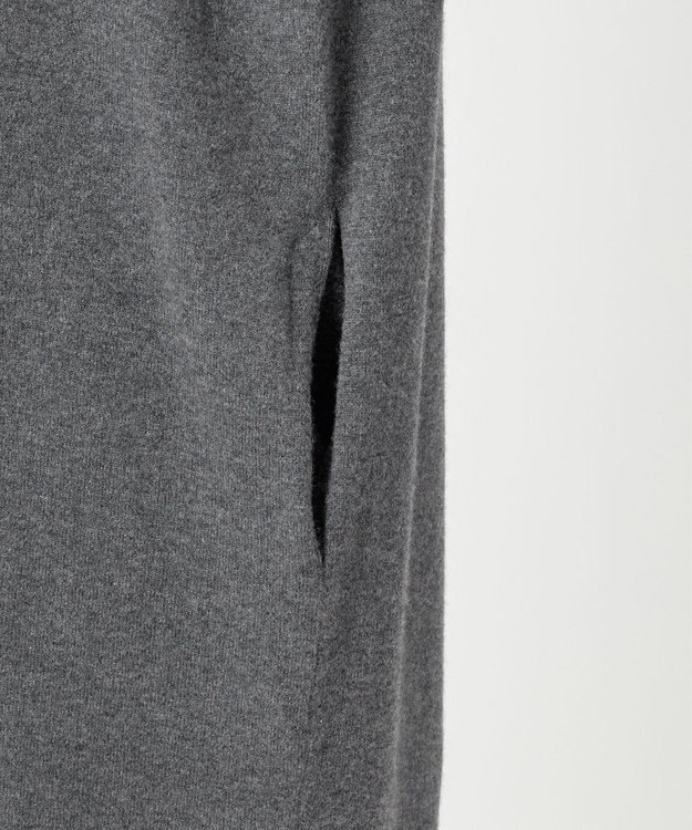 23区 S 【エステータ】マーセライズドウールカシミヤ ニットワンピース グレー系