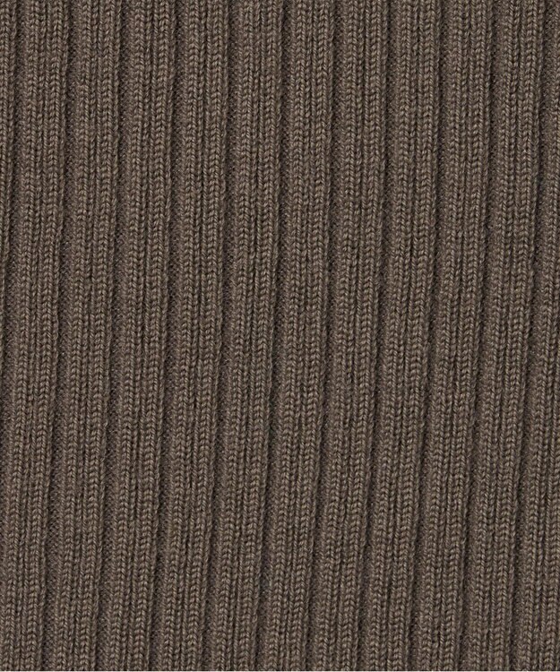 JOSEPH 【洗える】メリノリブ　カーディガン Mushroom