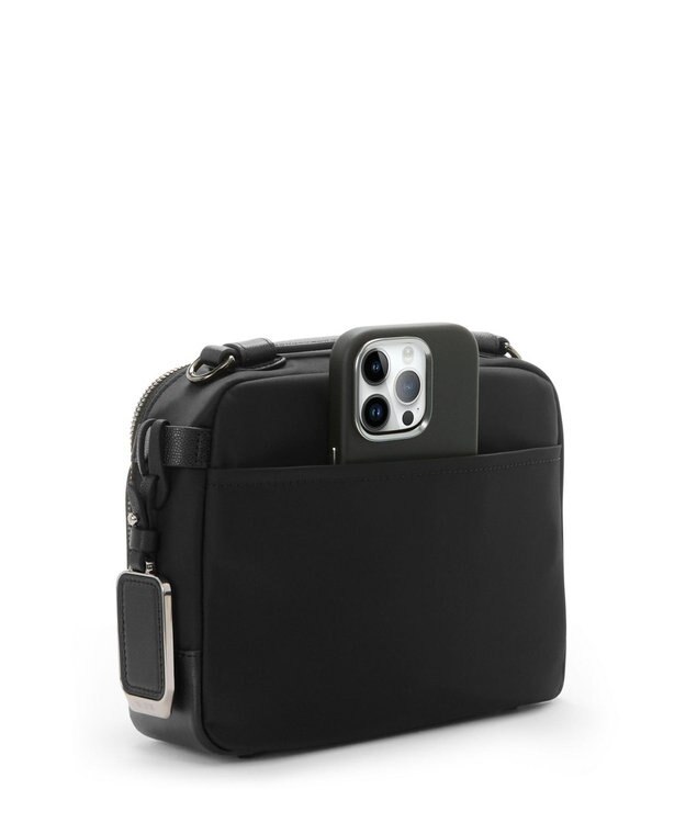 TUMI VOYAGEUR 「テガン」クロスボディ ブラック/ガンメタル