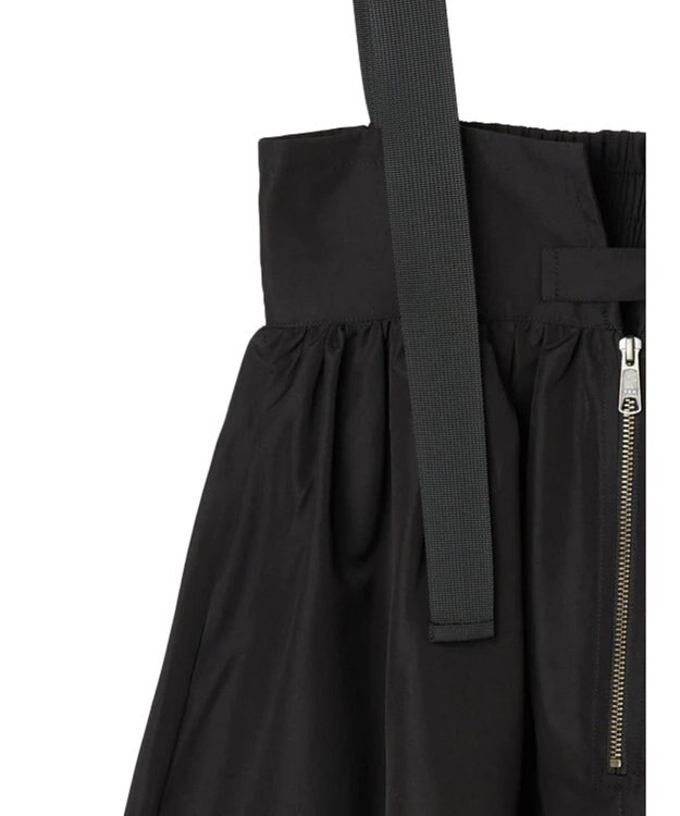 Green Parks ・Ｄｏｕｂｌｅ　Ｆｌａｇｓサスペンダーミリタリースカート Black