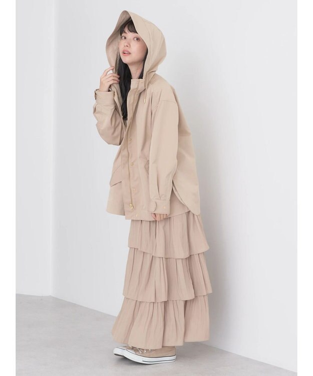 earth music&ecology マウンテンパーカー Beige