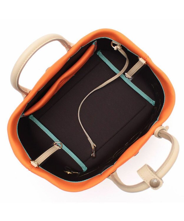 A.D.M.J. 【魔法の様に軽い】マジックライト/コード刺しゅうキューブトート21cm(Dカン付) MA/MAOS