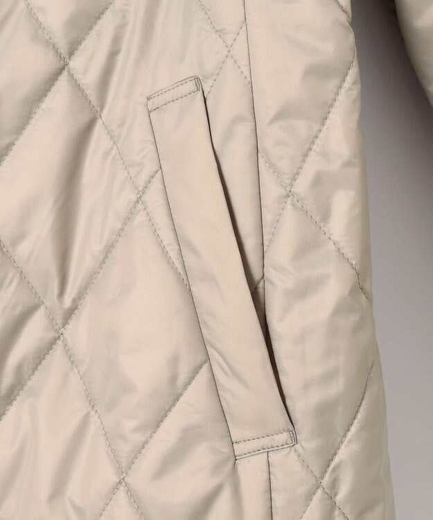 J.PRESS LADIES L VINAジェットオックス フーデッド コート ベージュ系