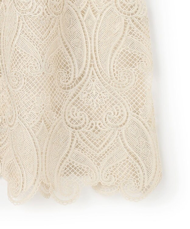 23区 【先行予約】ペイズリーレース キャミソールワンピース ベージュ系