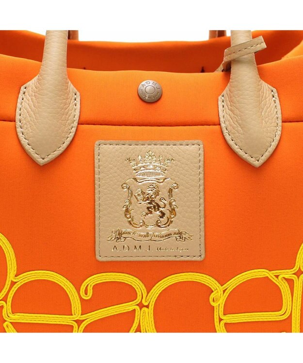 A.D.M.J. 【魔法の様に軽い】マジックライト/コード刺しゅうキューブトート21cm(Dカン付) MA/MAOS