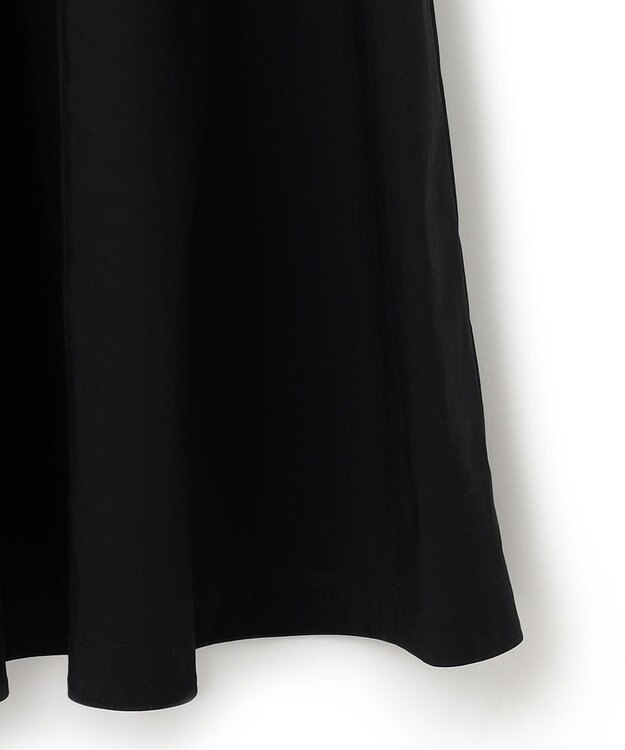 23区 L 【CLASSY.コラボ/洗える】シャツアンサンブル ワンピース ブラックストライプ×ブラック