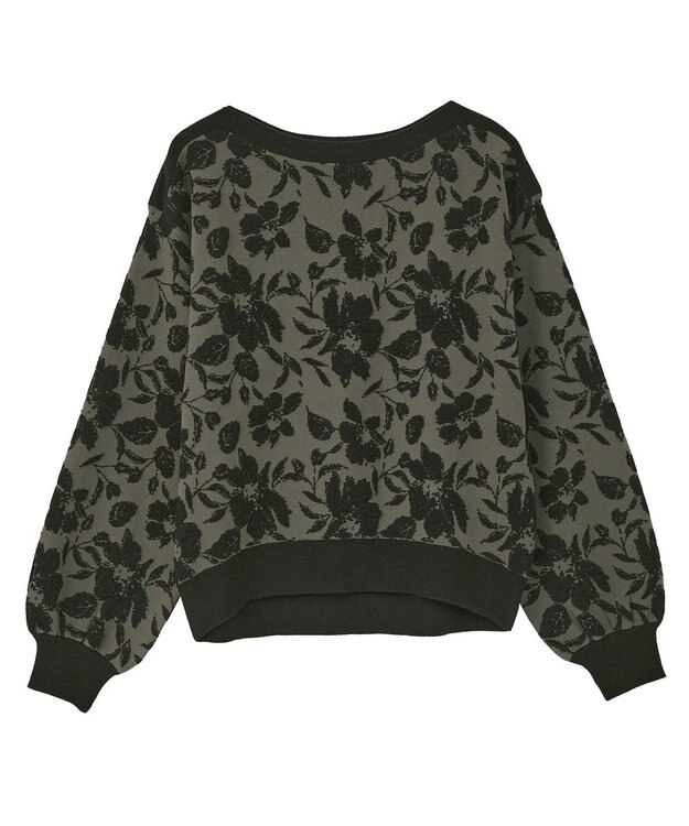 フラワー柄フクレジャガードニット / YECCA VECCA | ファッション通販