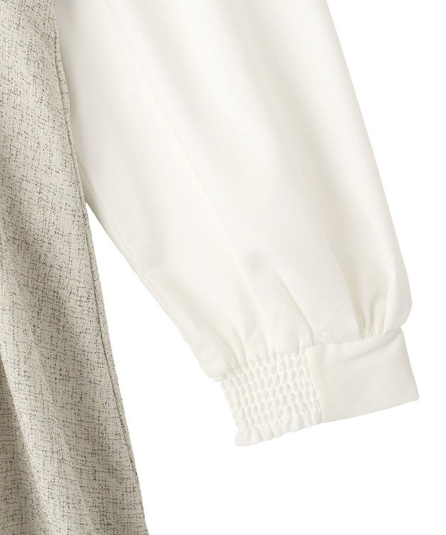 YECCA VECCA ベアドッキングワンピース Ivory