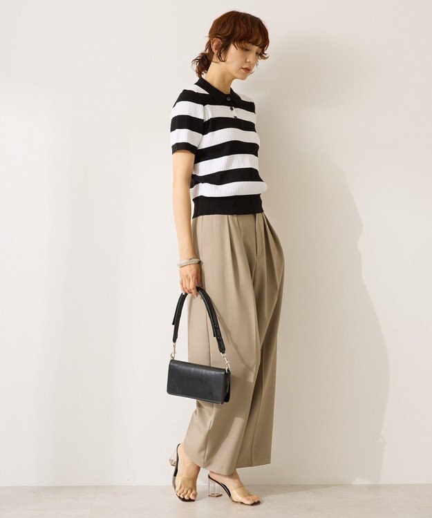 AMERICAN HOLIC アソートニットポロシャツ Border